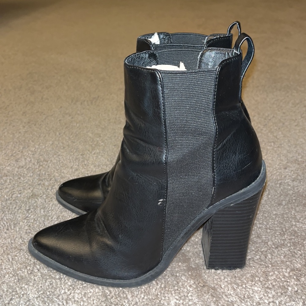 Black booties